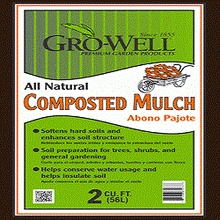  Gro-Well Composted Mulch 2 CF